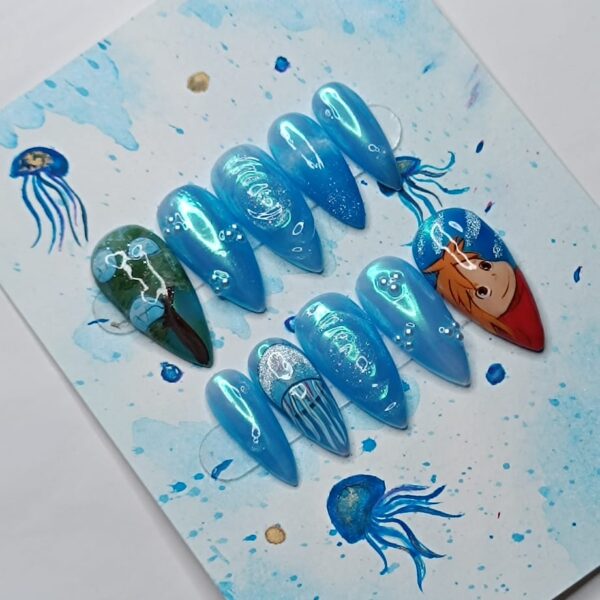 Set Ponyo + Fond